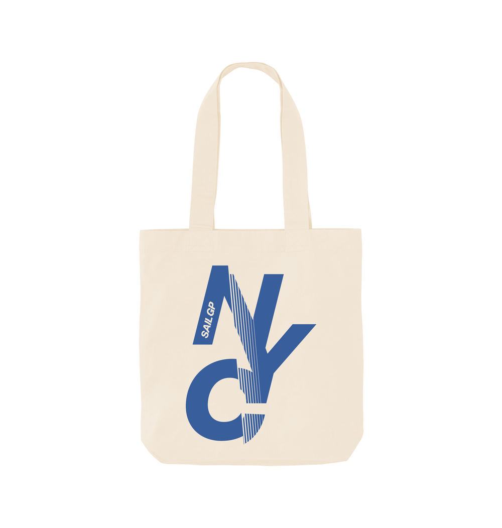 Natural Printed Bag Front