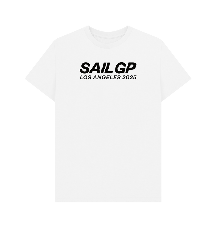 White Printed T-shirt Front