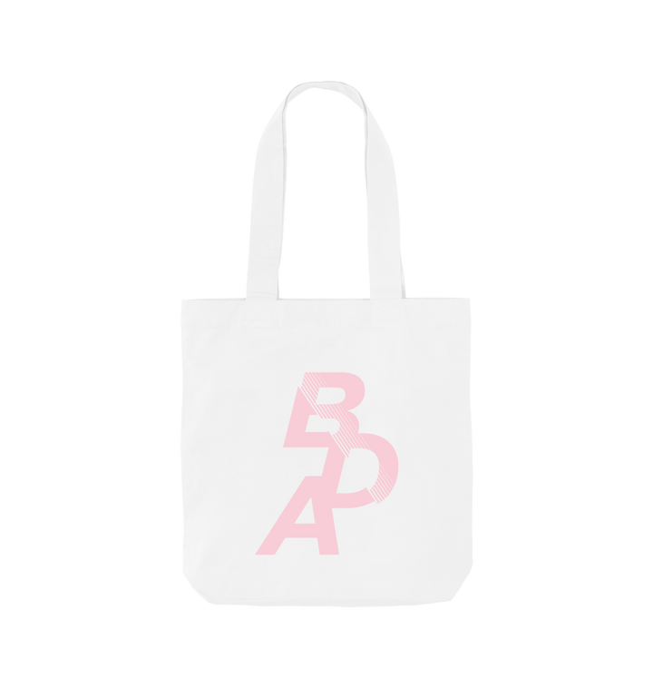 White Printed Bag Front