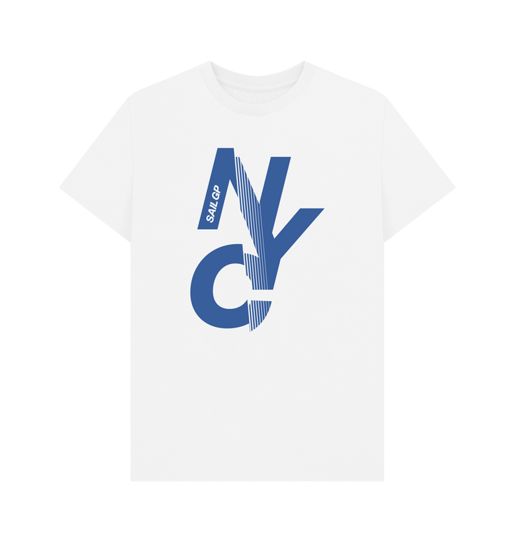 White Printed T-shirt Front