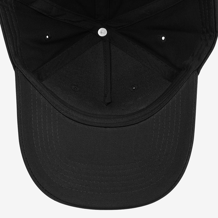 Curved Peak Cap, Black