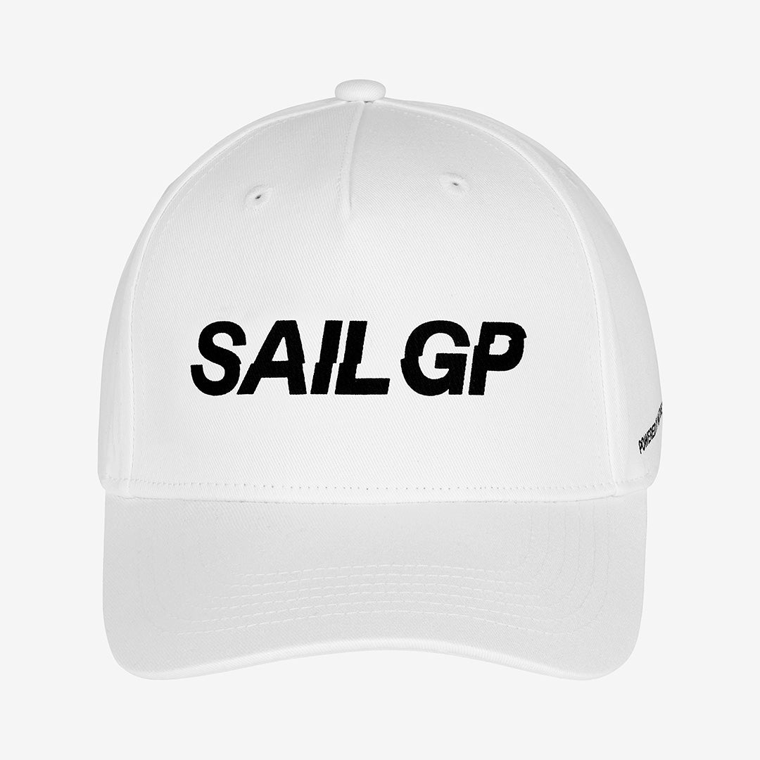 Curved Peak Cap, White