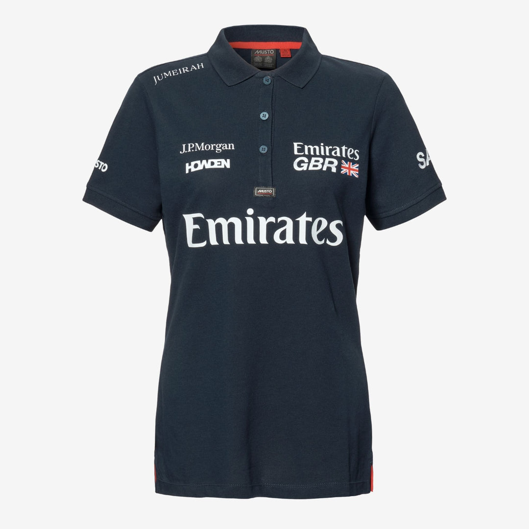 Emirates Great Britain SailGP Team Polo Shirt, Women's Fit