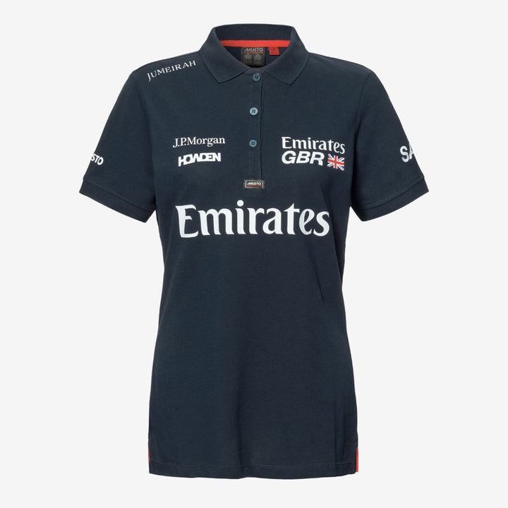 Emirates Great Britain SailGP Team Polo Shirt, Women's Fit