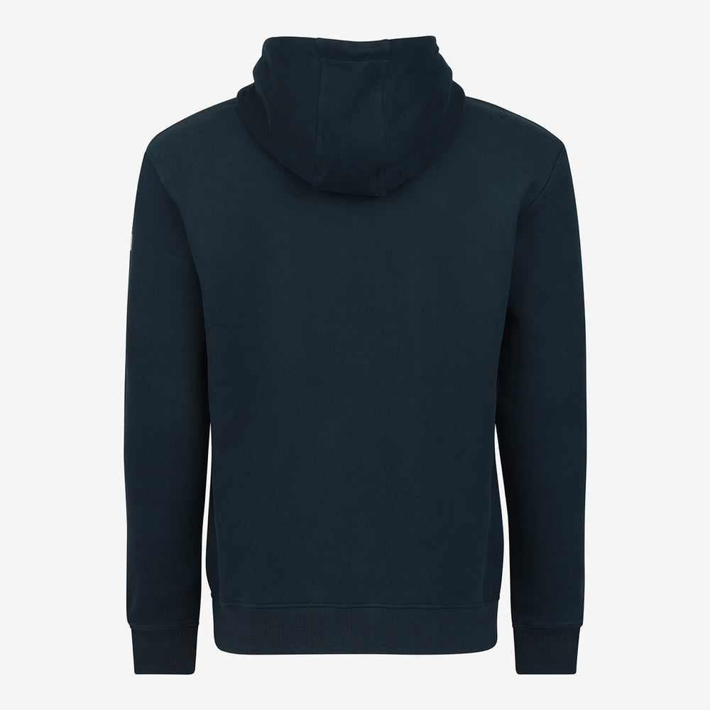 Back view of the France SailGP Team Navy hoodie