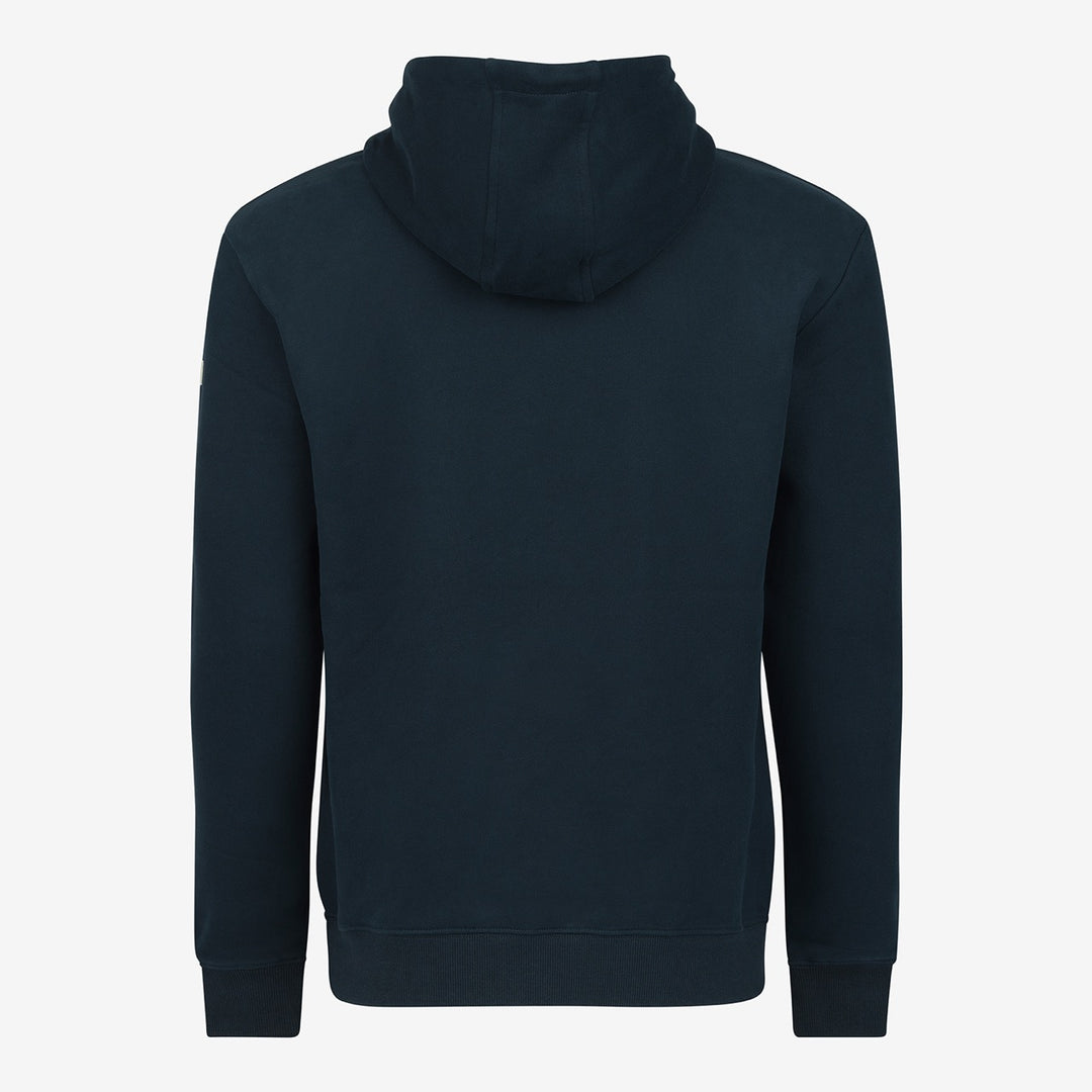 Back view of the France SailGP Team Navy hoodie