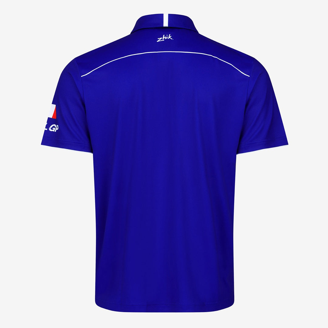 Back view of the France SailGP Team Polo Shirt