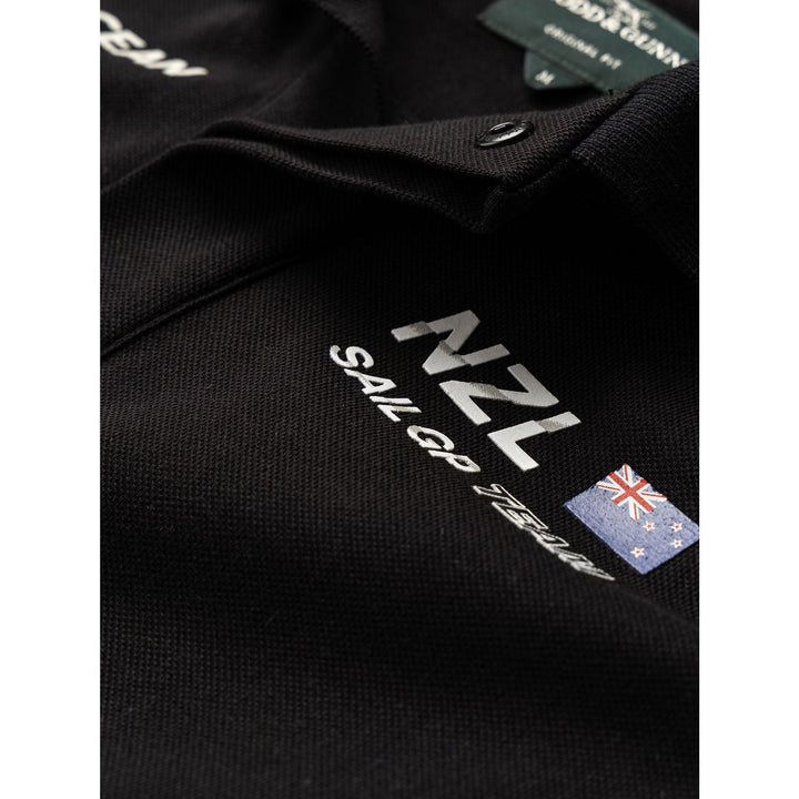 New Zealand SailGP Team Howell Bay Long Sleeve Men's Polo, Season 4