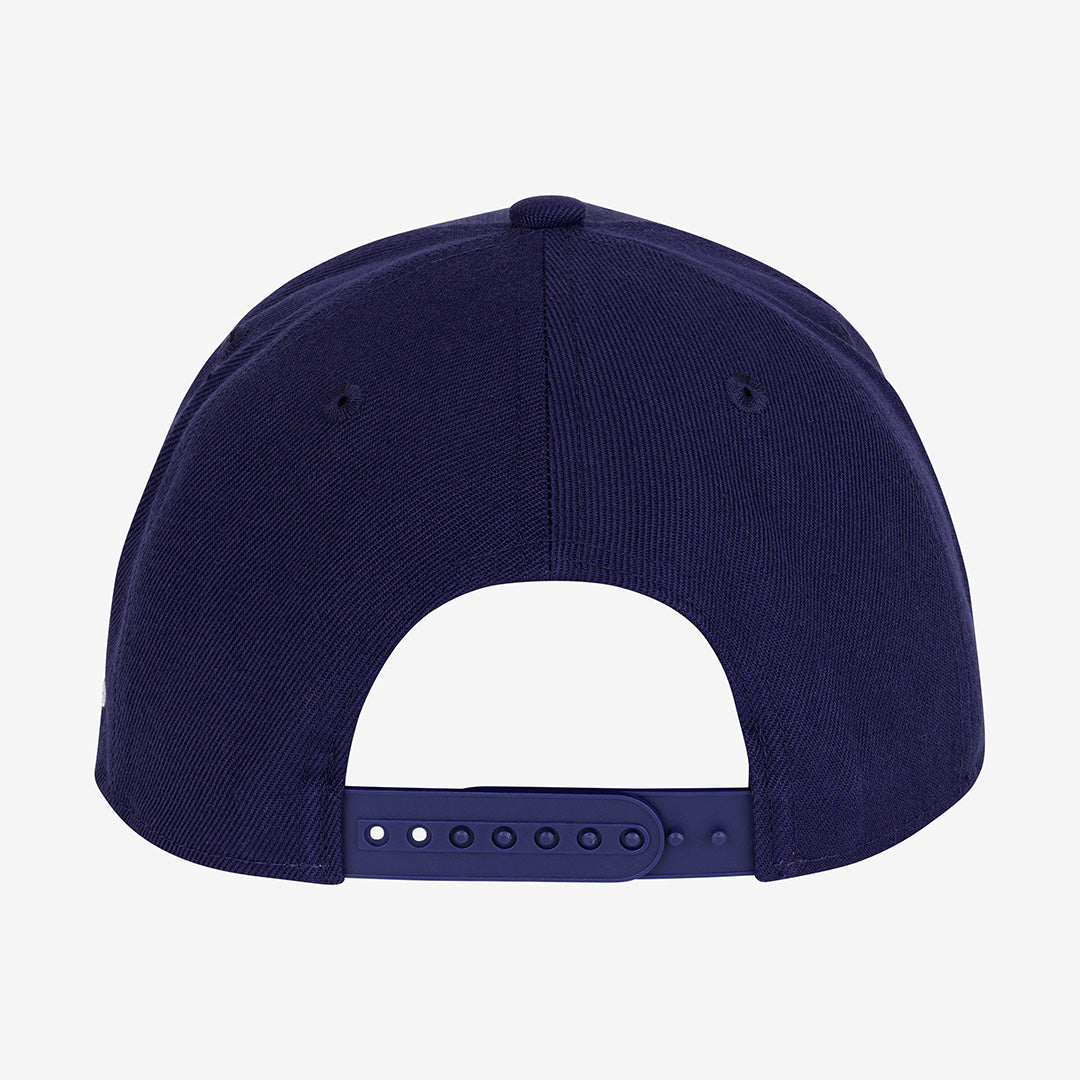 Icon Red, White and Blue 6-Panel Flat Cap