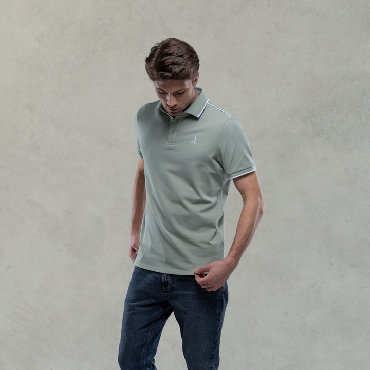 Icon Polo, Sage Green