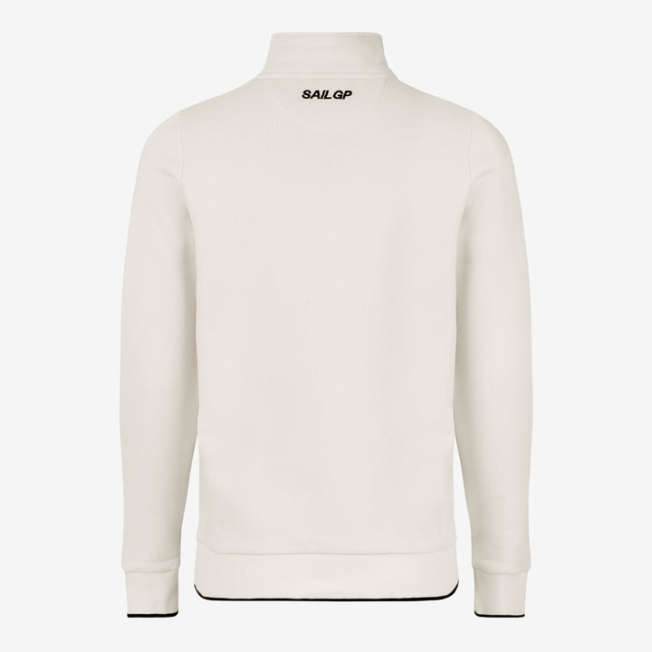 Icon Quarter-Zip Sweatshirt, Cream