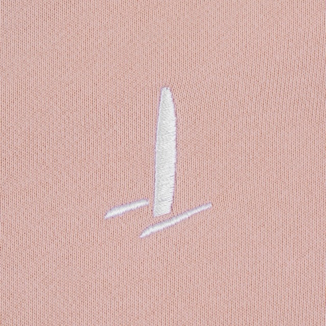 Icon Hoodie, Pale Blush
