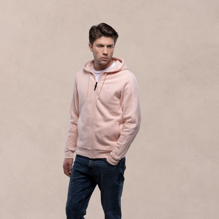 Icon Hoodie, Pale Blush