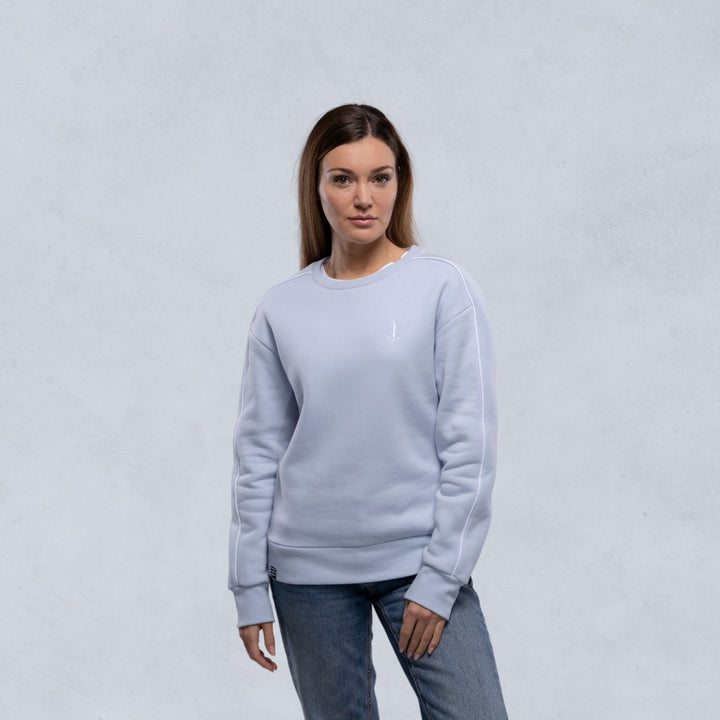 Icon Sweatshirt, Moonstone Blue, Women’s Fit