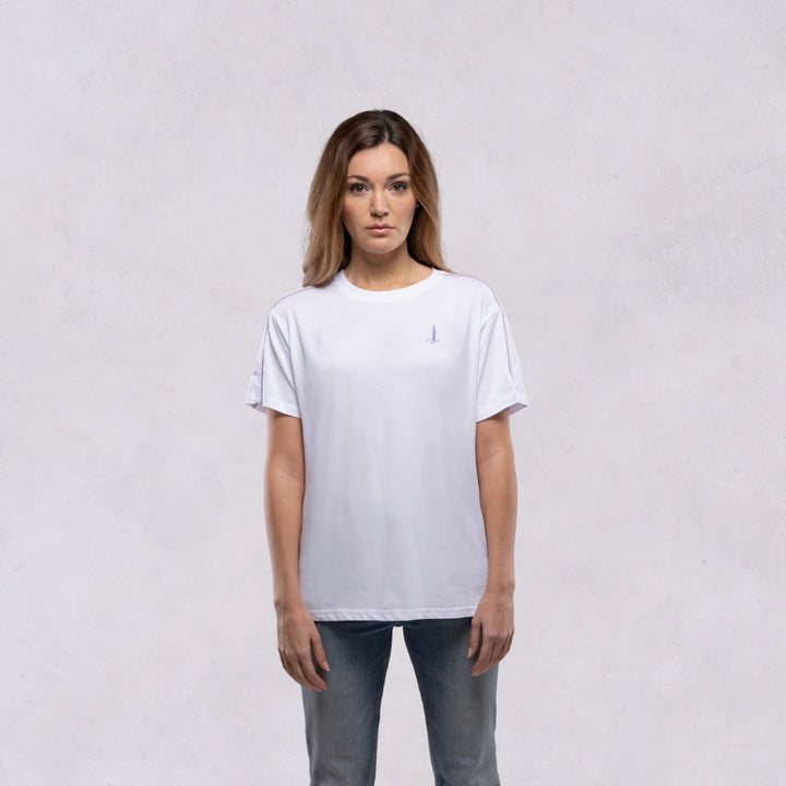 Icon T-Shirt, White, Women’s Fit