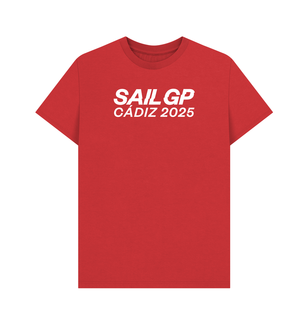 Red Printed T-shirt Front