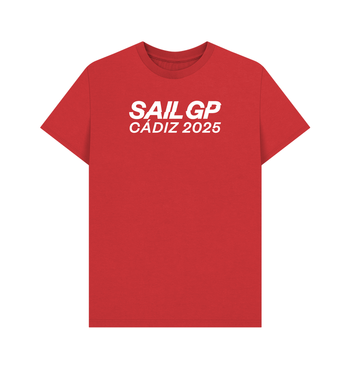 Red Printed T-shirt Front