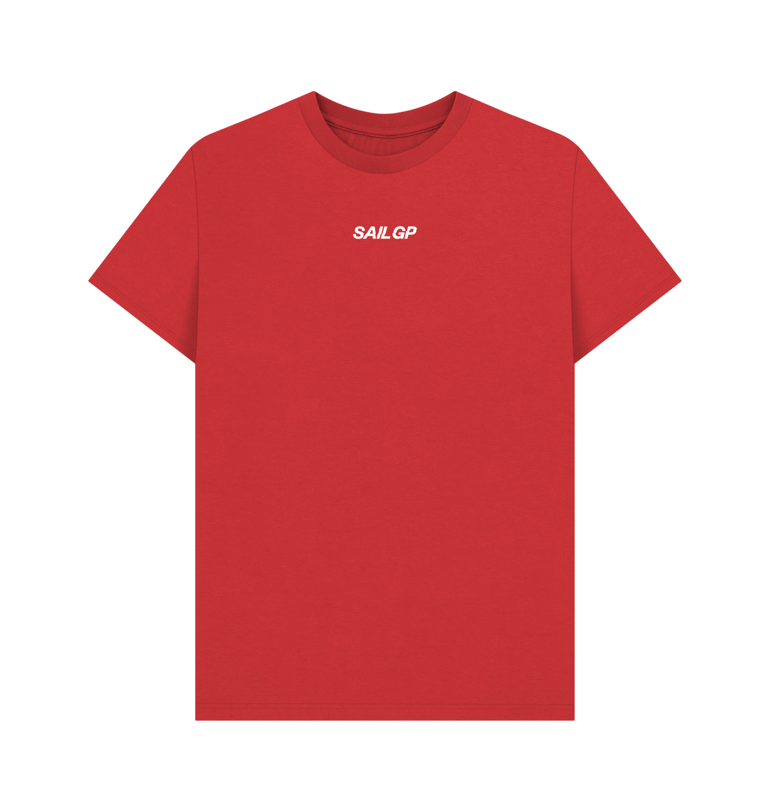 Red Printed T-shirt Front