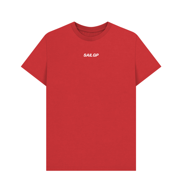 Red Printed T-shirt Front