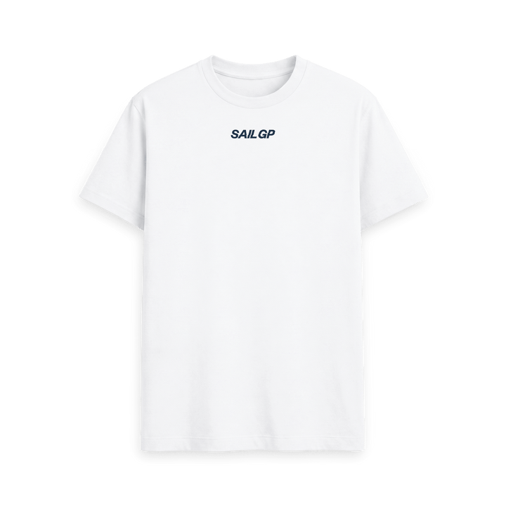White Printed T-shirt Front