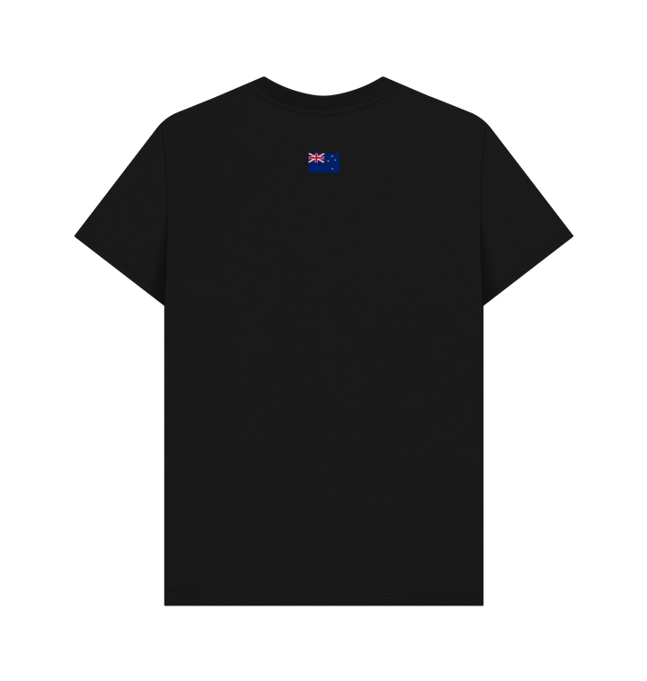 Black Printed T-shirt Back