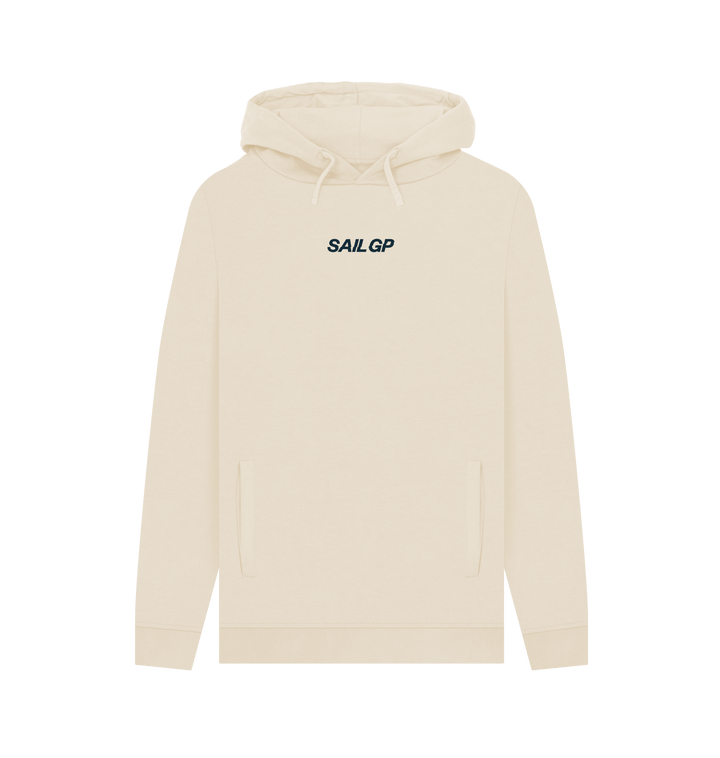 Oat Printed Hoody Front