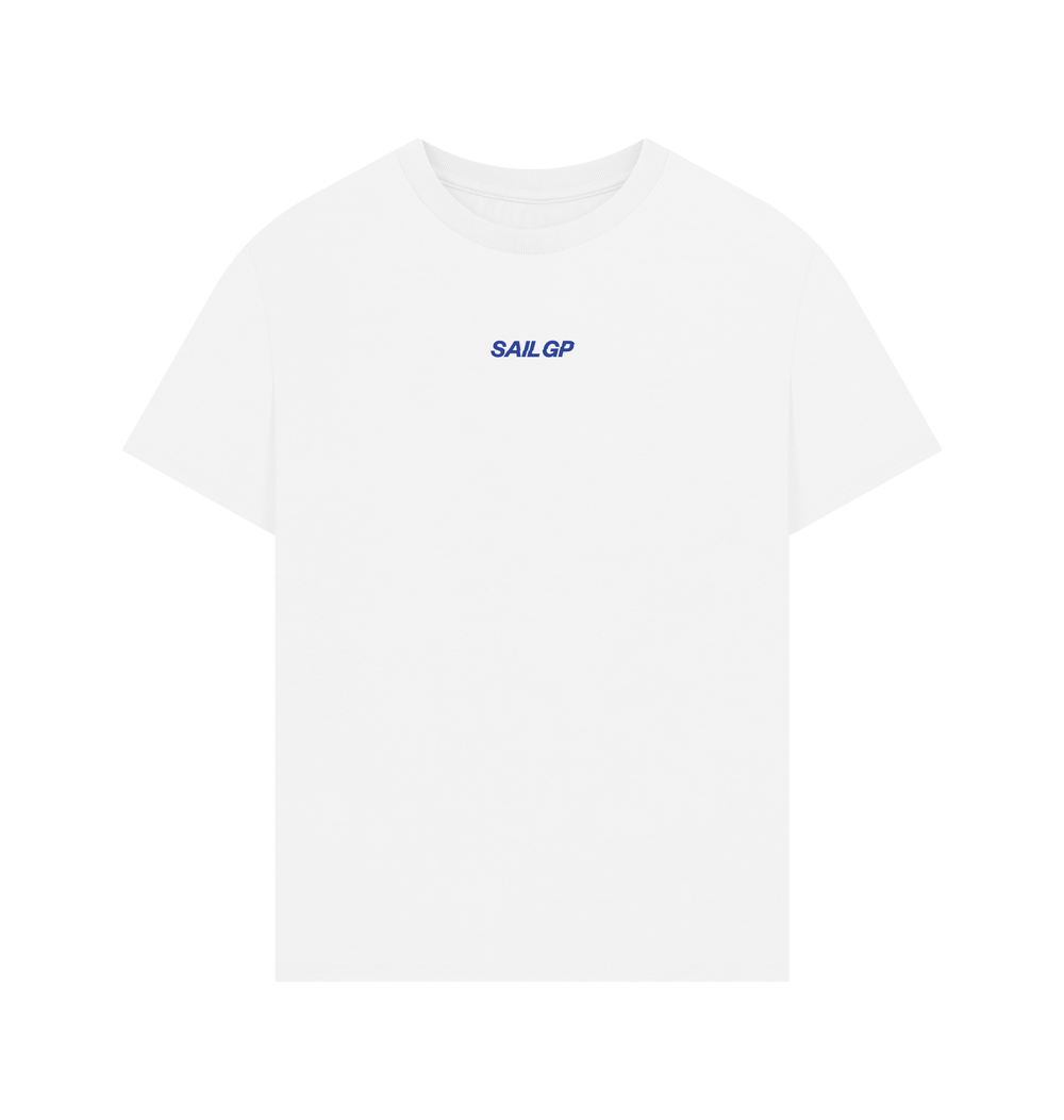 White Printed T-shirt Front