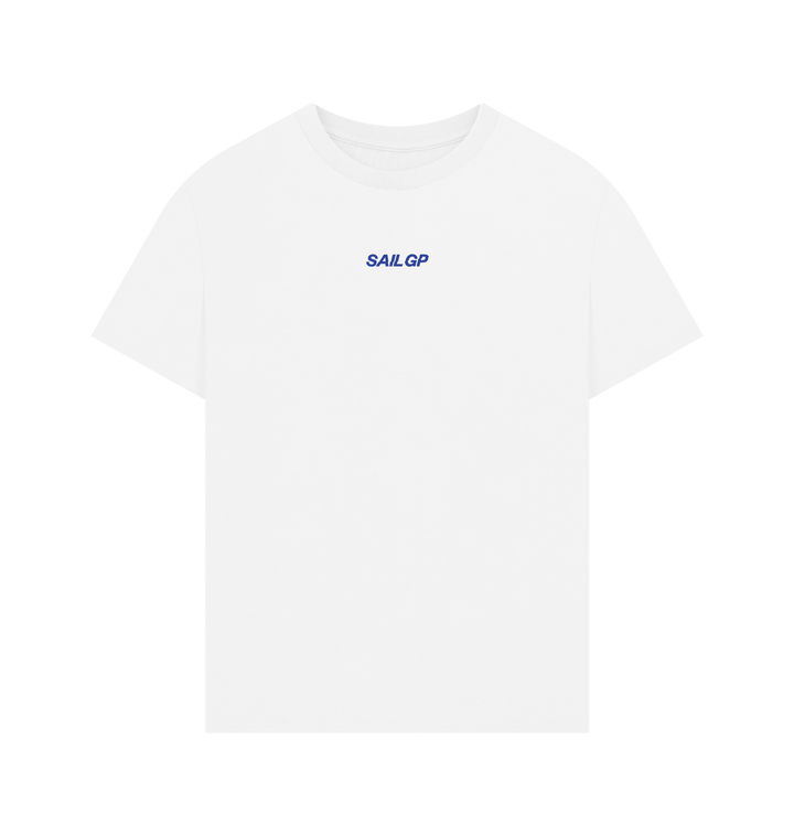 White Printed T-shirt Front