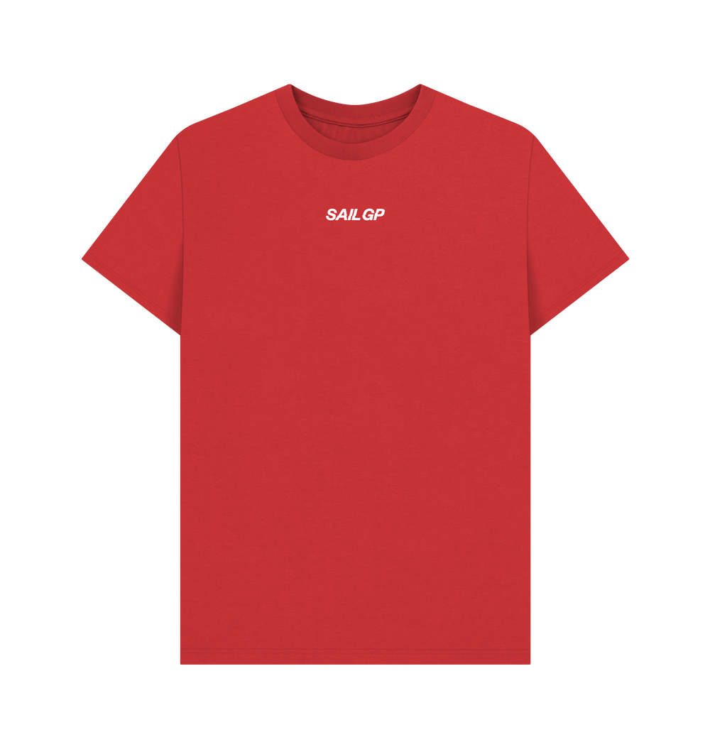 Red Printed T-shirt Front