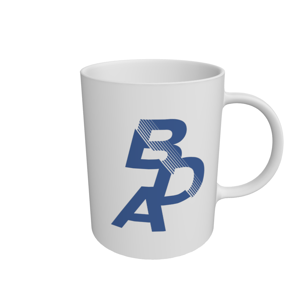 White Mug Front