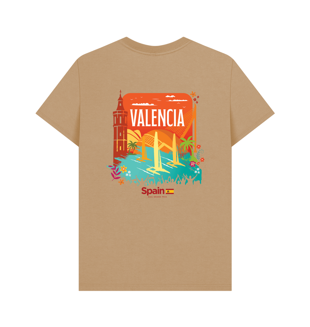 Sand Printed T-shirt Back