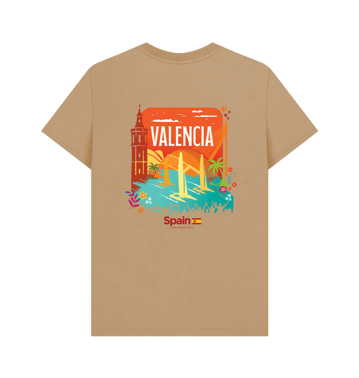 Sand Printed T-shirt Back